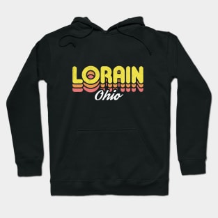 Retro Lorain Ohio Hoodie